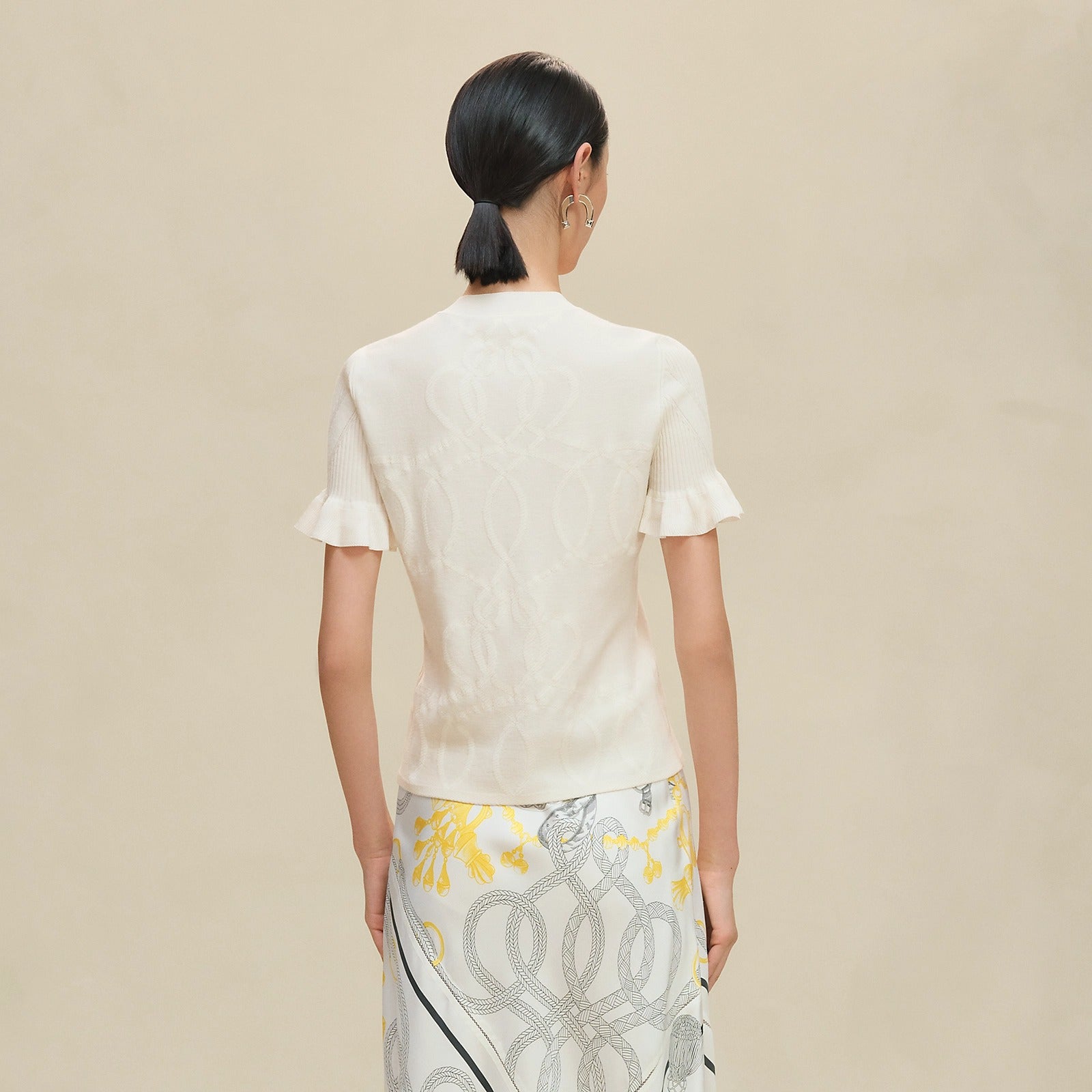 Hermès 26SS Double-Knit Sweater