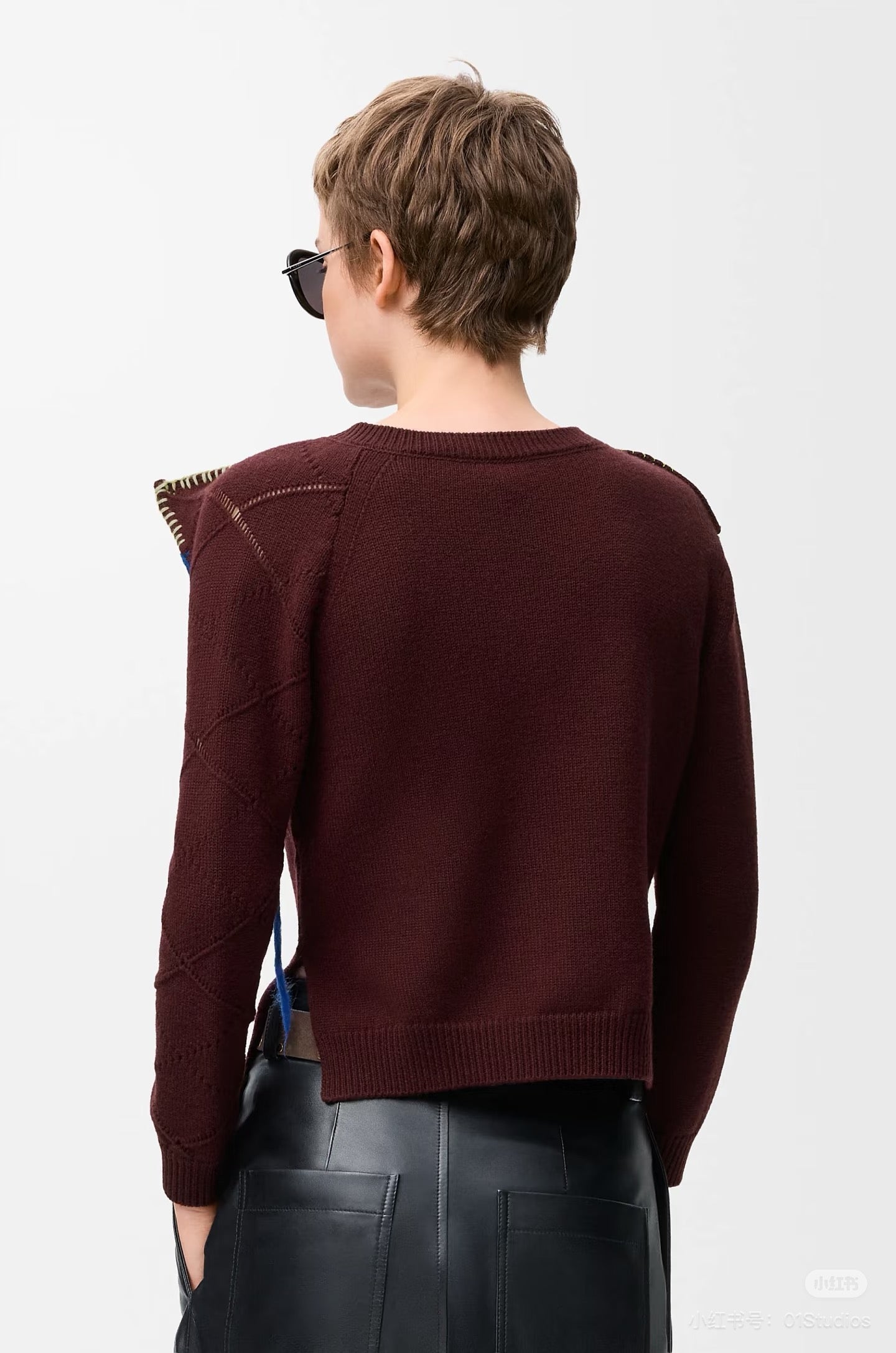 Loewe 26SS Asymmetrical Crew Neck Sweater