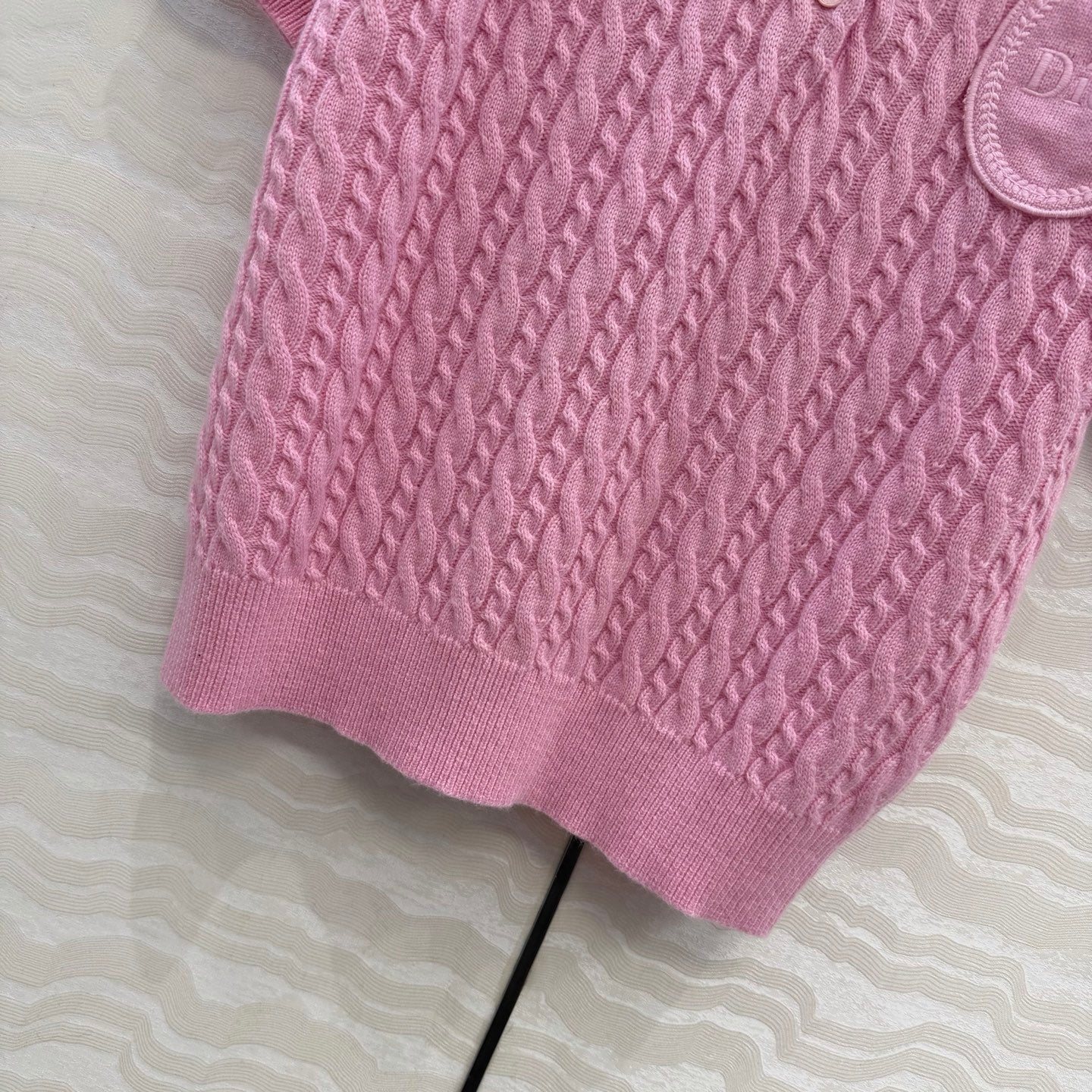Dior 26SS Polo Collar Short-Sleeved Sweater