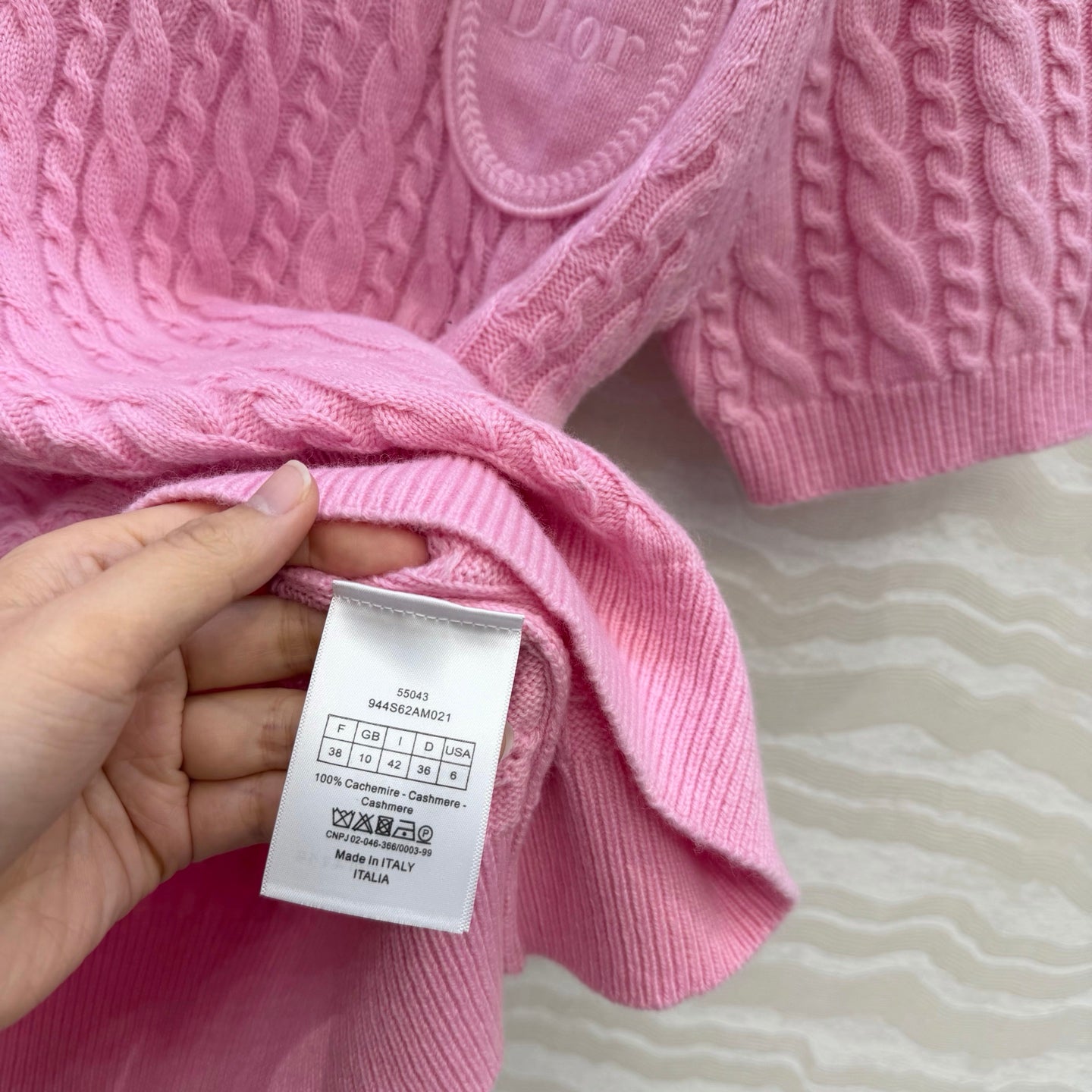 Dior 26SS Polo Collar Short-Sleeved Sweater