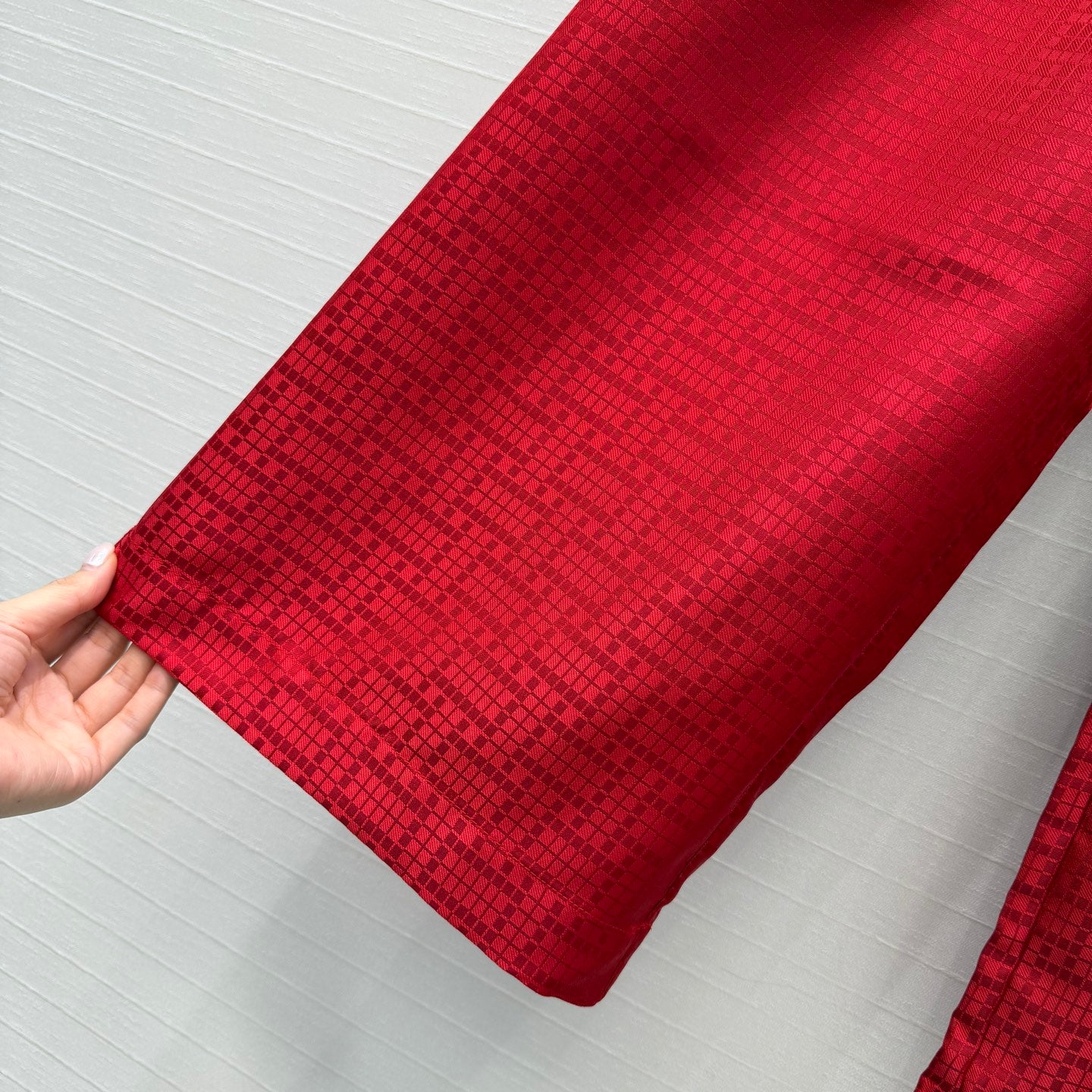 Hermès 26 SS Jacquard Pattern Shirt