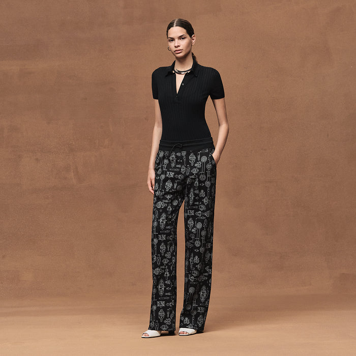 Hermès 26SS Early Spring Straight-Leg Casual Trousers