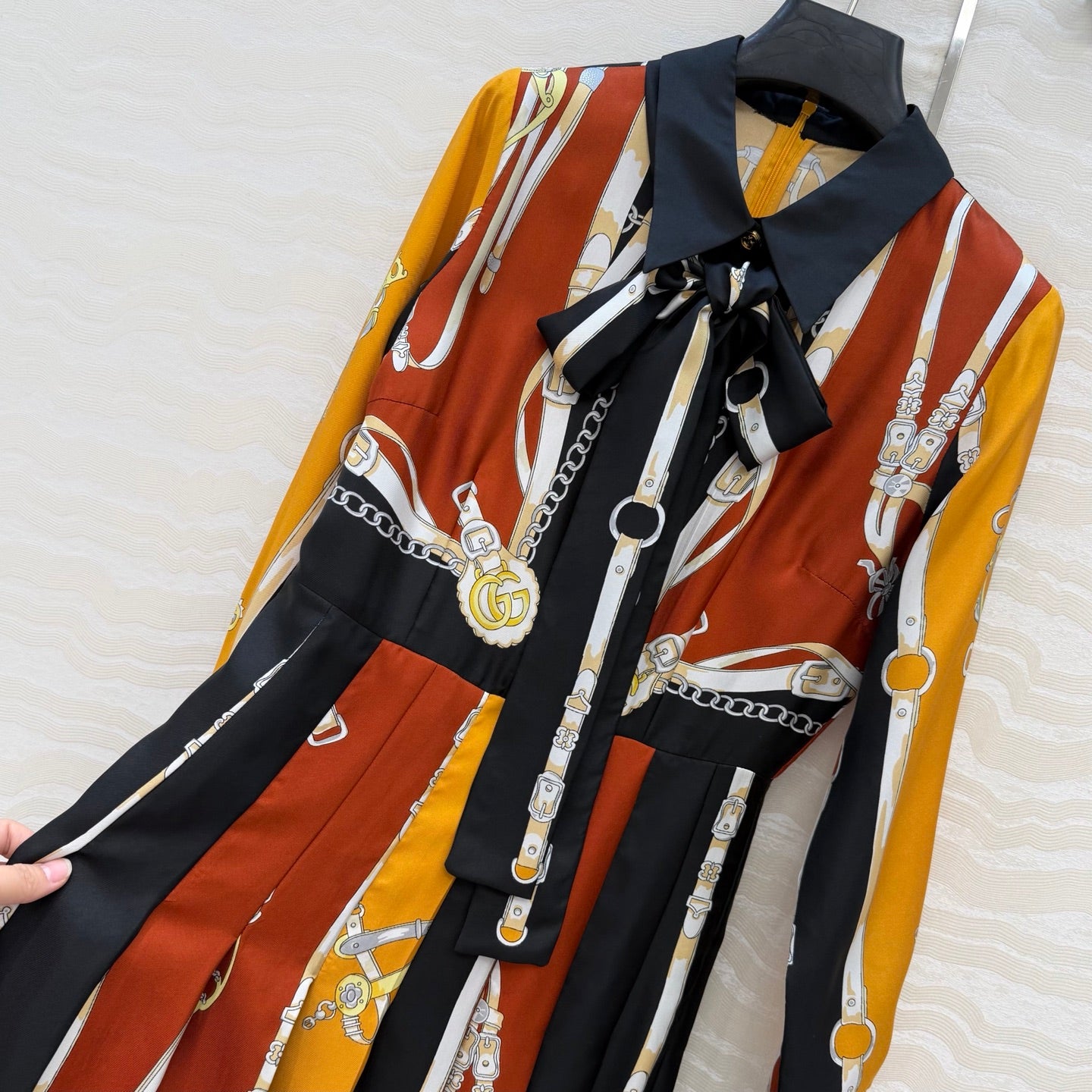 Gucci 26SS silk dress