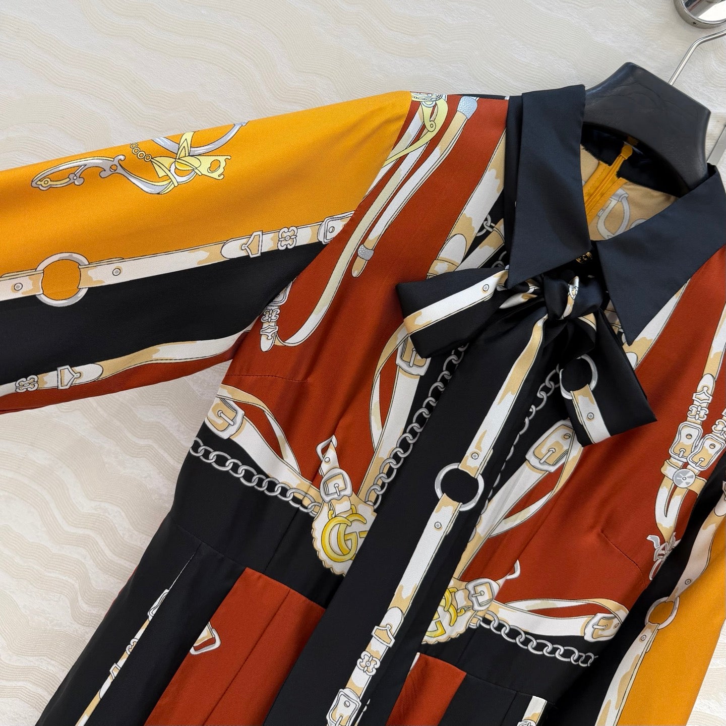 Gucci 26SS silk dress