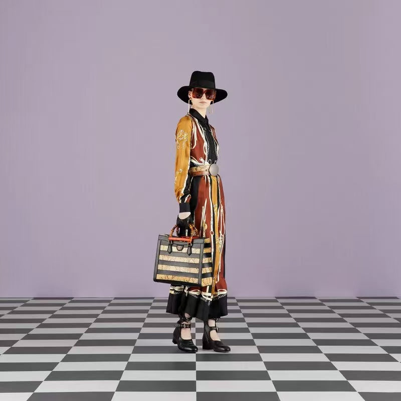 Gucci 26SS silk dress