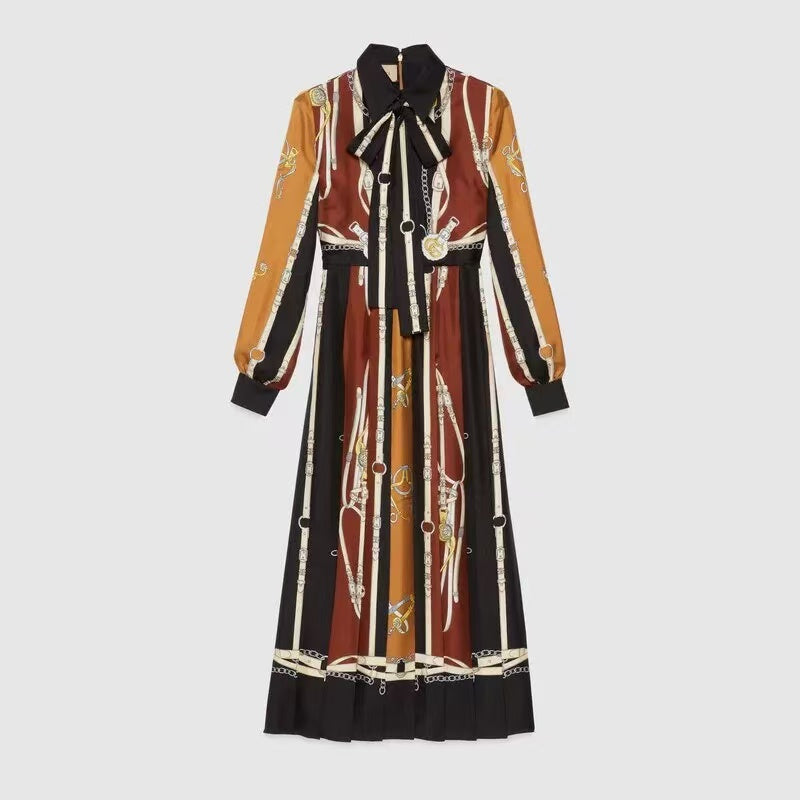 Gucci 26SS silk dress
