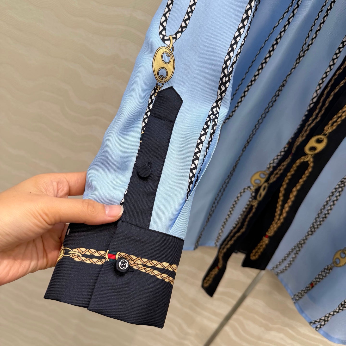 Gucci silk shirt