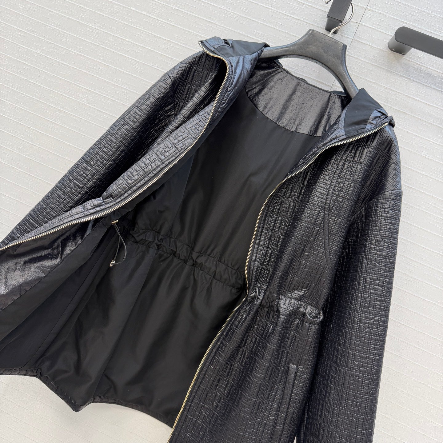 Fendi 26SS Jacquard Patterned Parka Vest/Jacket
