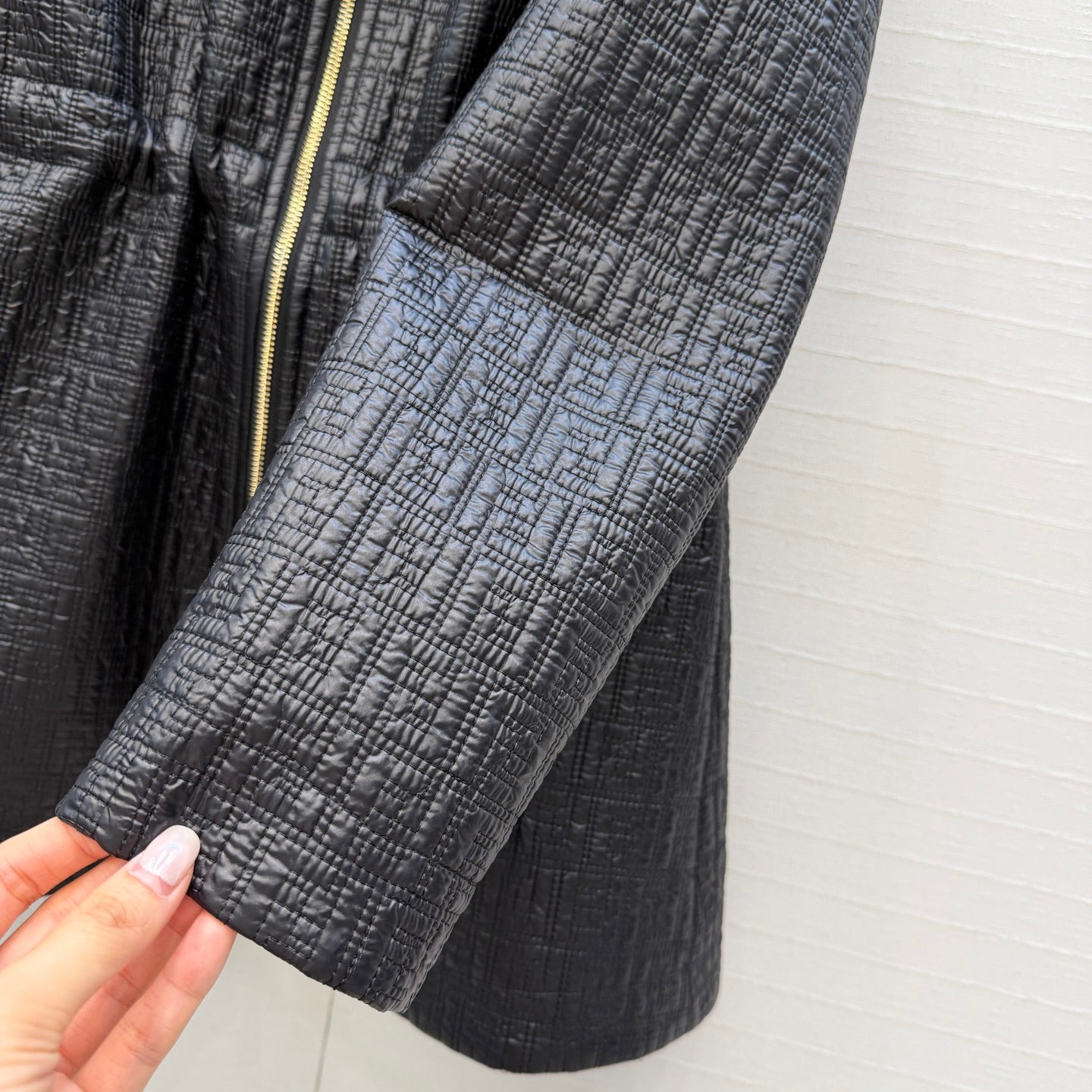 Fendi 26SS Jacquard Patterned Parka Vest/Jacket