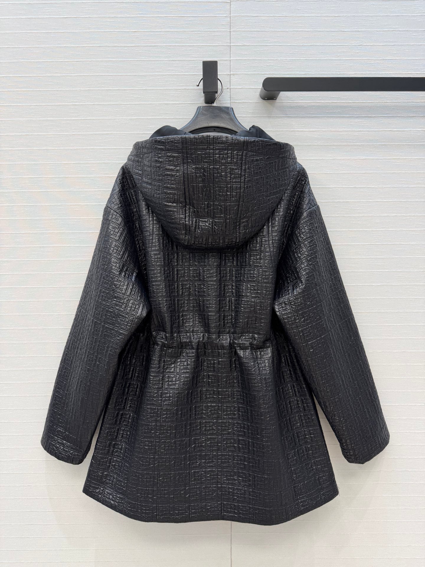 Fendi 26SS Jacquard Patterned Parka Vest/Jacket