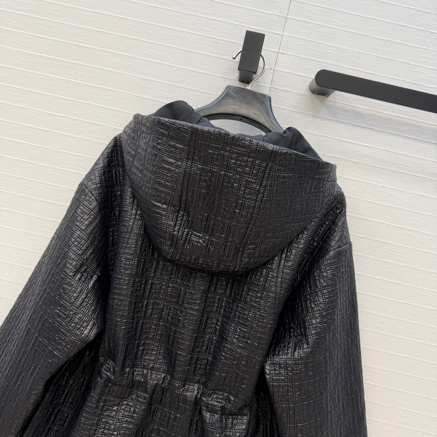 Fendi 26SS Jacquard Patterned Parka Vest/Jacket
