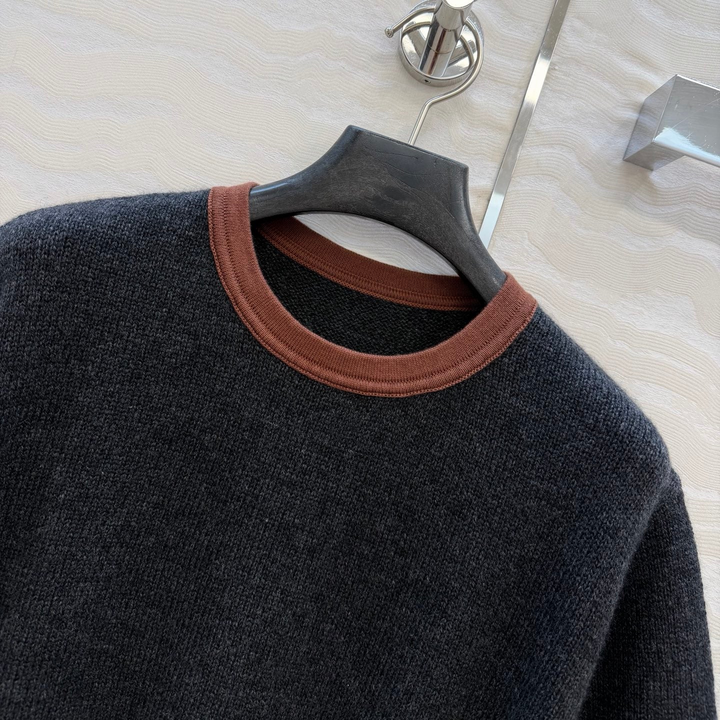 Prada 100% cashmere short-sleeved top