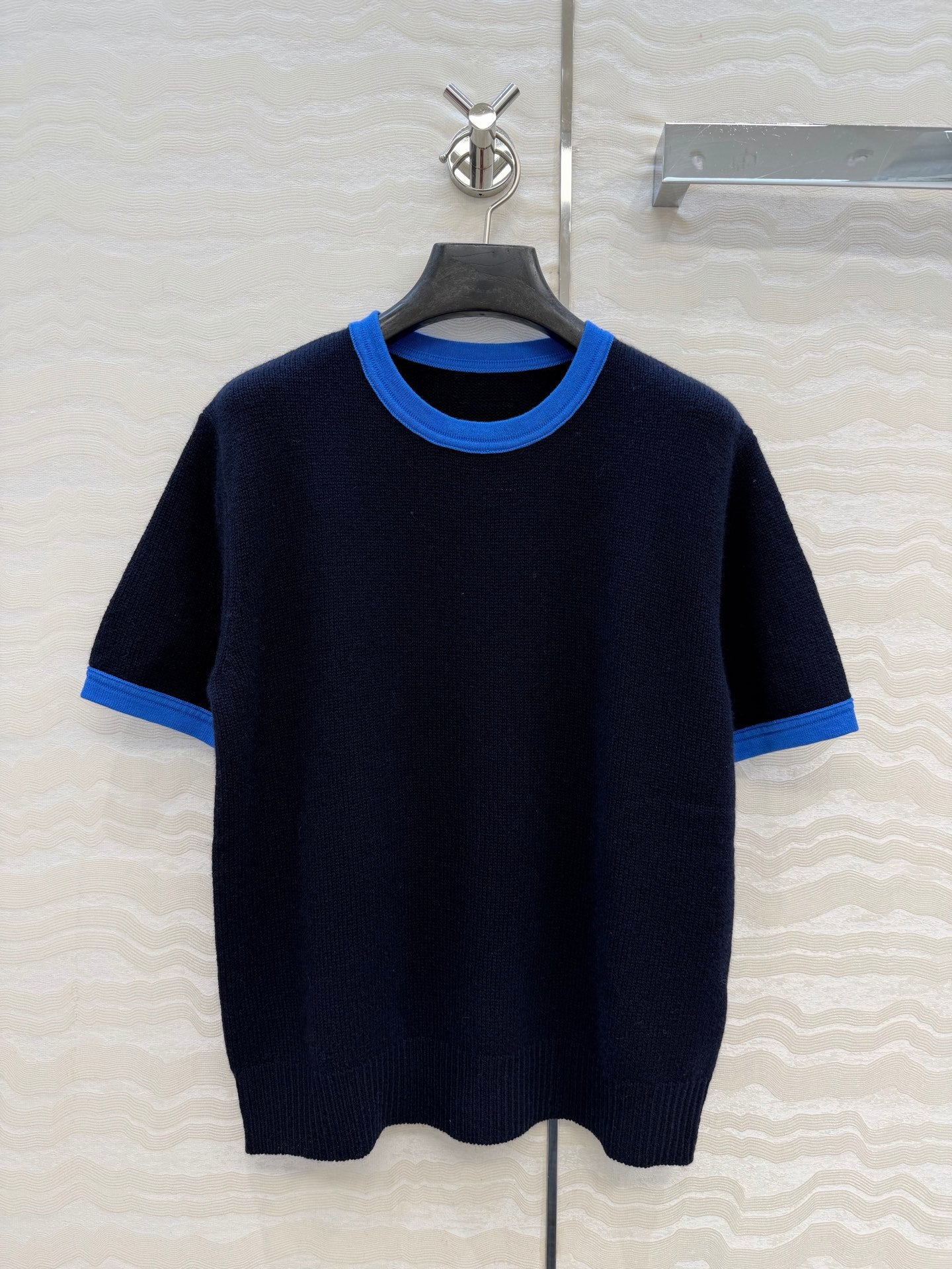 Prada 100% cashmere short-sleeved top