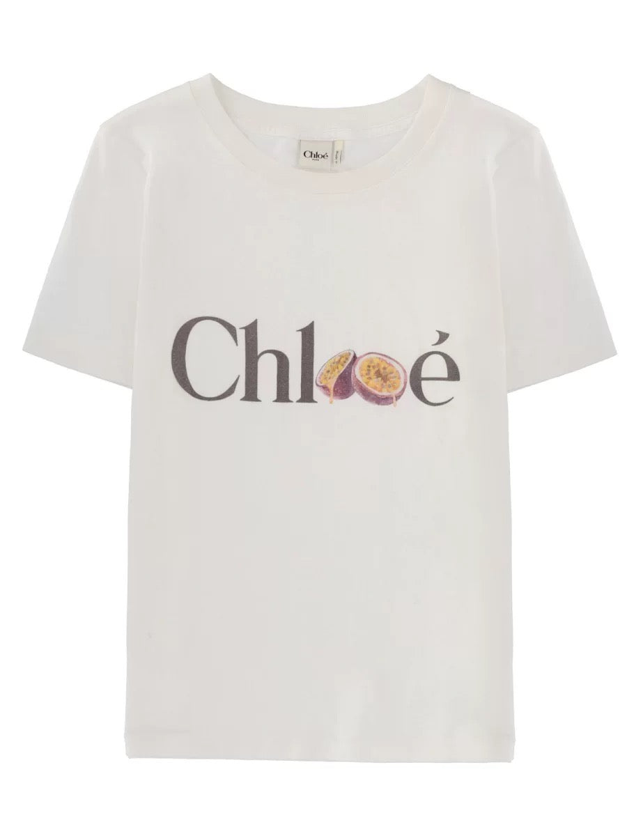 CHLOE 26SS Pure Cotton T-shirt
