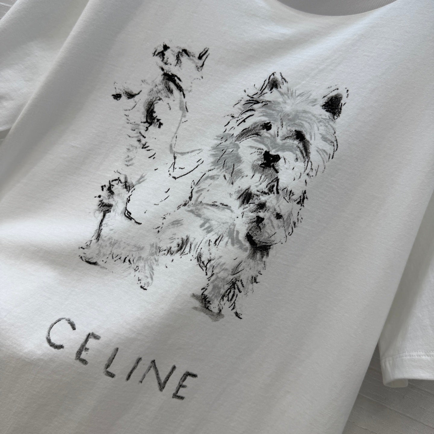 Celine 26SS Pure Cotton T-shirt