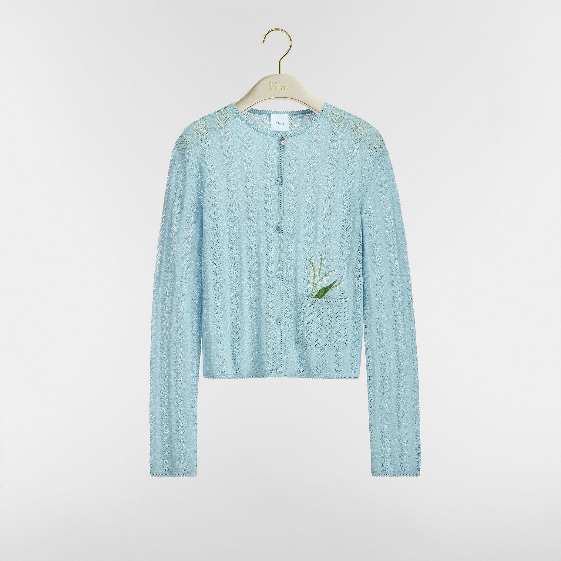 Dior 26SS Embroidered Knit Cardigan