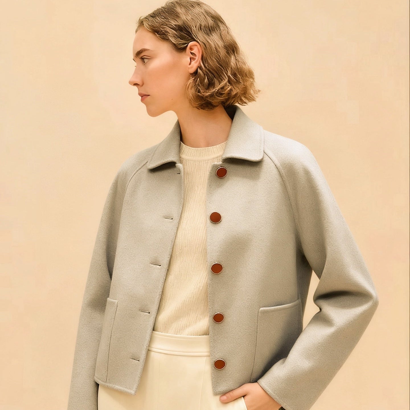 Hermès Double-Sided Cashmere Coat (Sale)