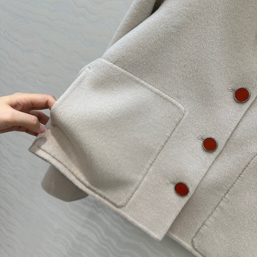 Hermès Double-Sided Cashmere Coat (Sale)