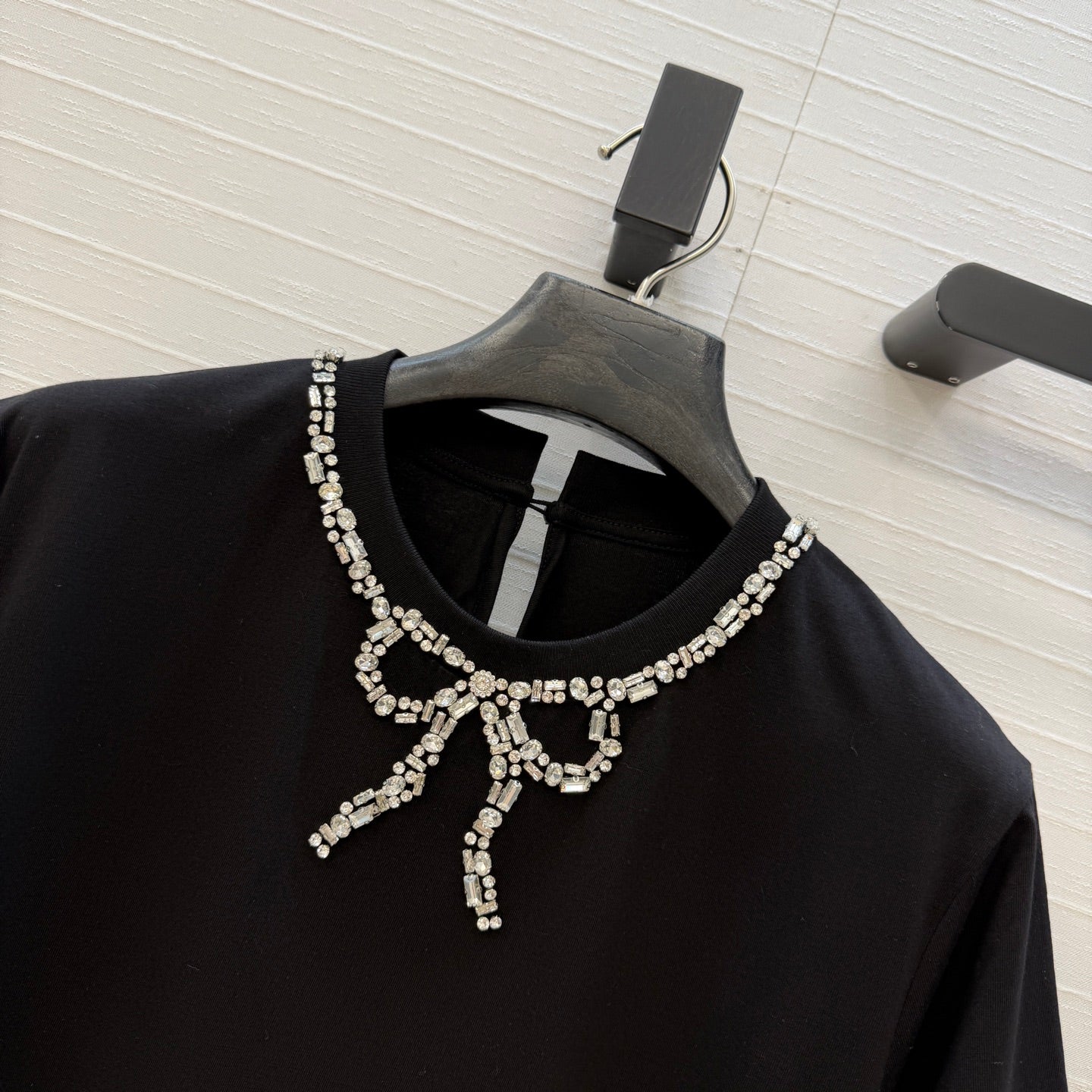 Valent* 26SS Bow-Detail Crewneck T-Shirt