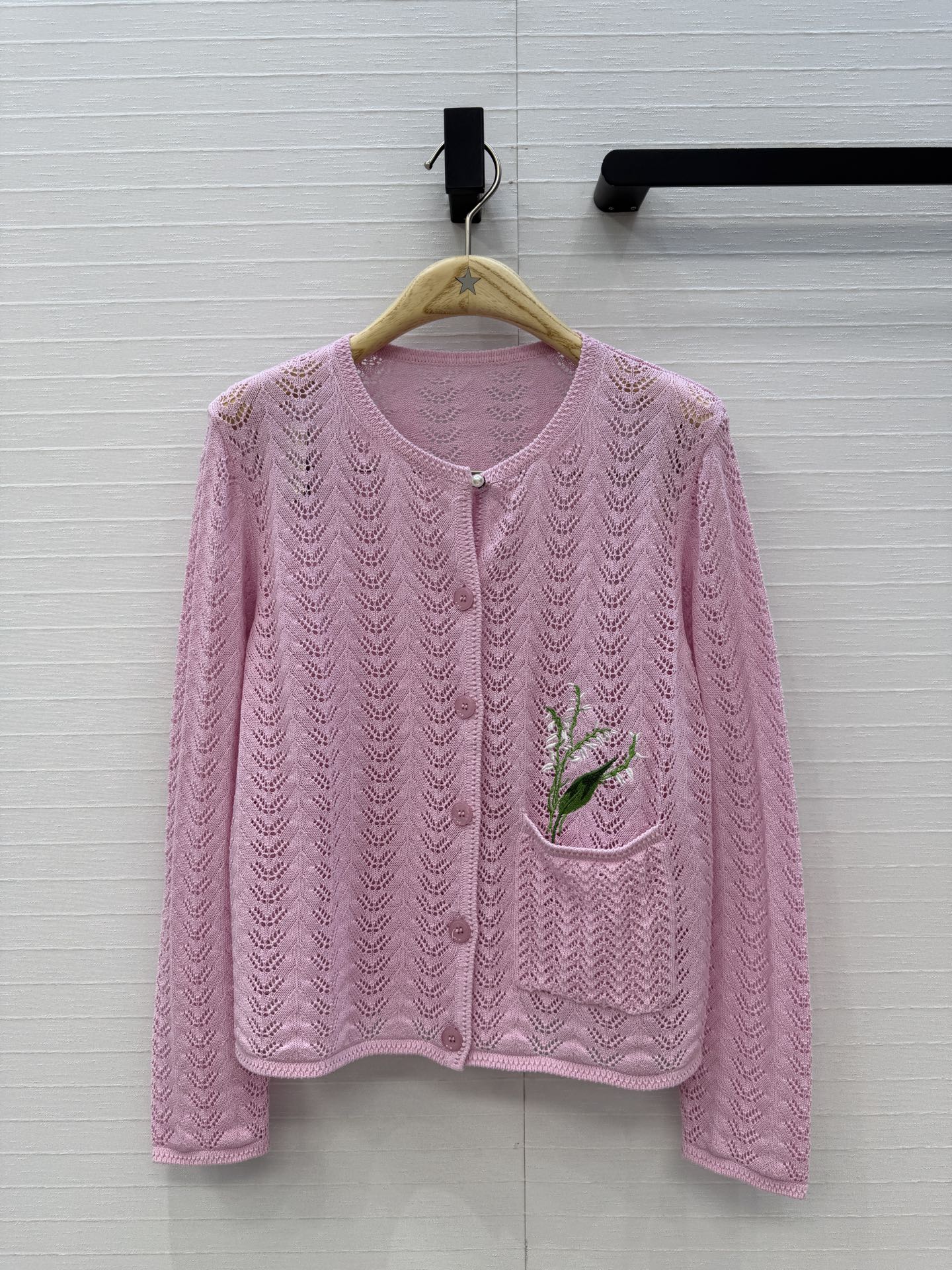DIO* 26SS Lily of the Valley Embroidered Cardigan