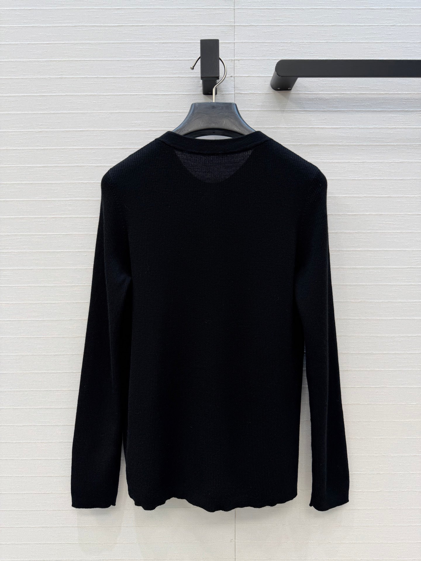 PRA* 26SS Elegant Crew-Neck Cardigan