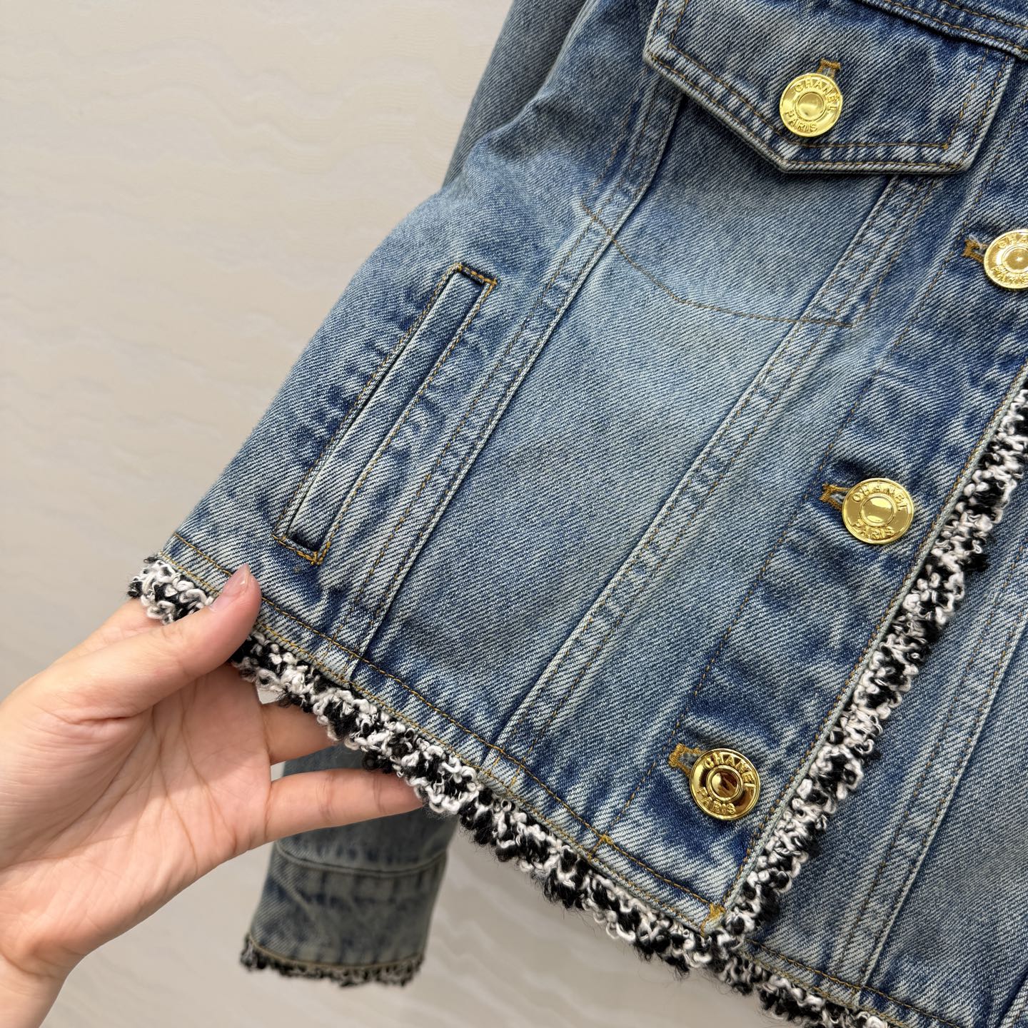 CHAN* 26SS Denim Jacket / Skirt