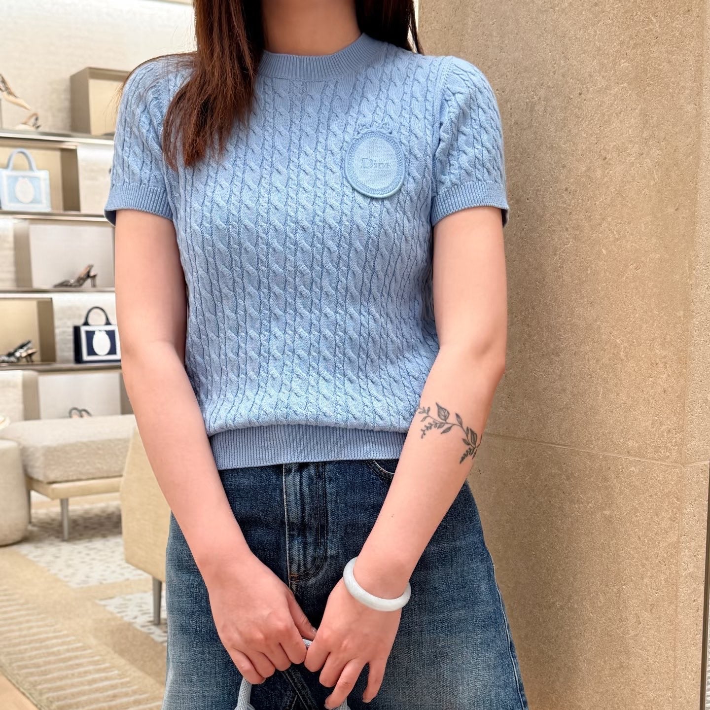 DIO* 26SS Crewneck Knit Sweater