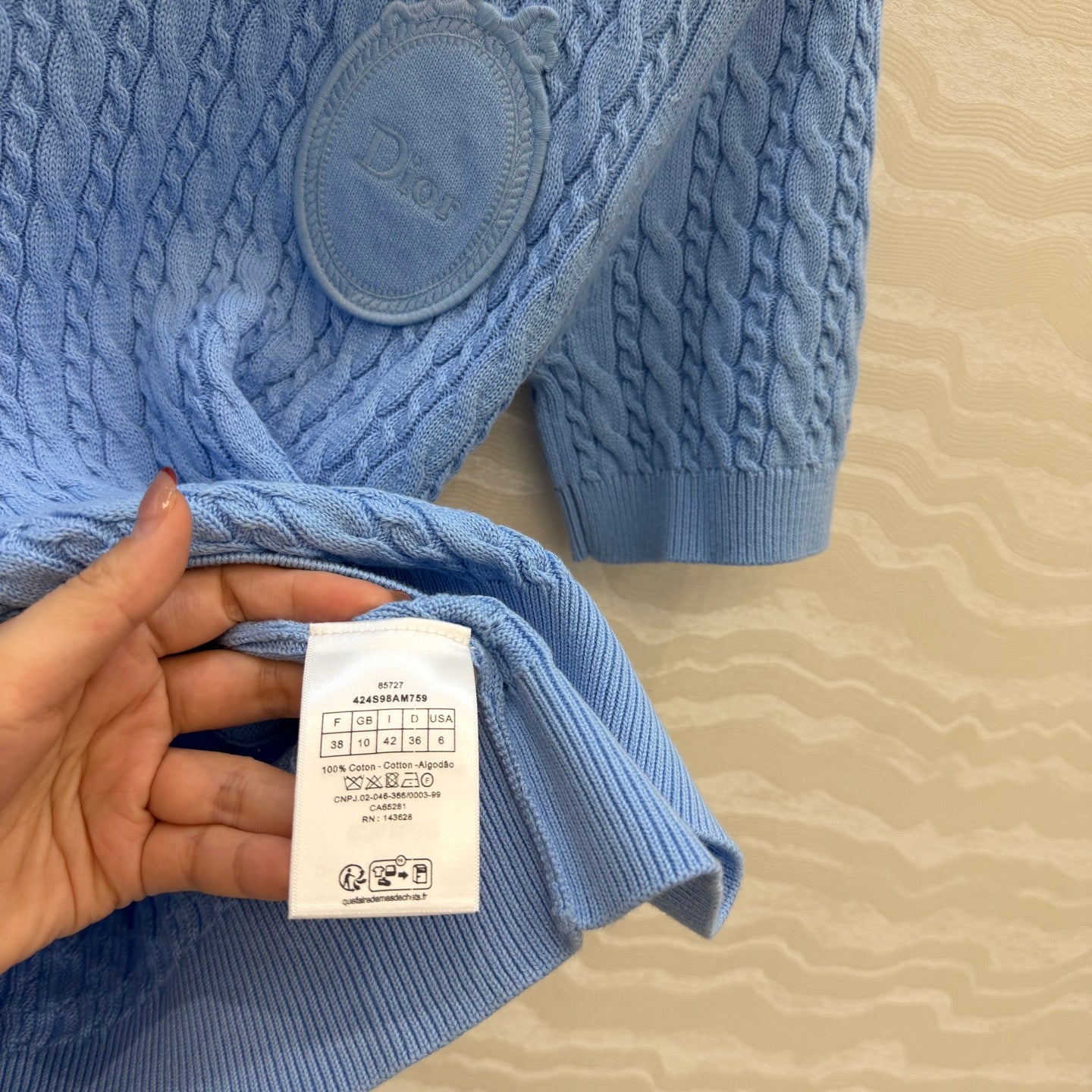 DIO* 26SS Crewneck Knit Sweater