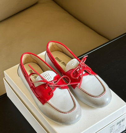 MIU* 24 new leather shoes 1:1 VIP