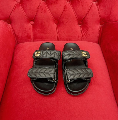 MIU* 24 New Velcro Slippers 1:1 VIP