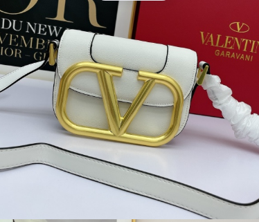 Valent*Large Metal Logo Bag