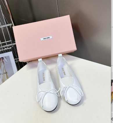 MIU* 25SS Chunky Heel Fashion Shoes VIP