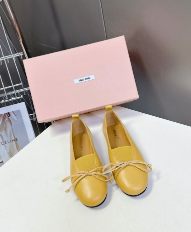 MIU* 25SS Chunky Heel Fashion Shoes VIP