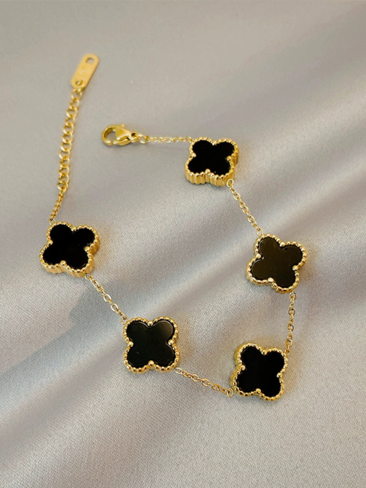 Four Leaf Clover Lucky Bracelet