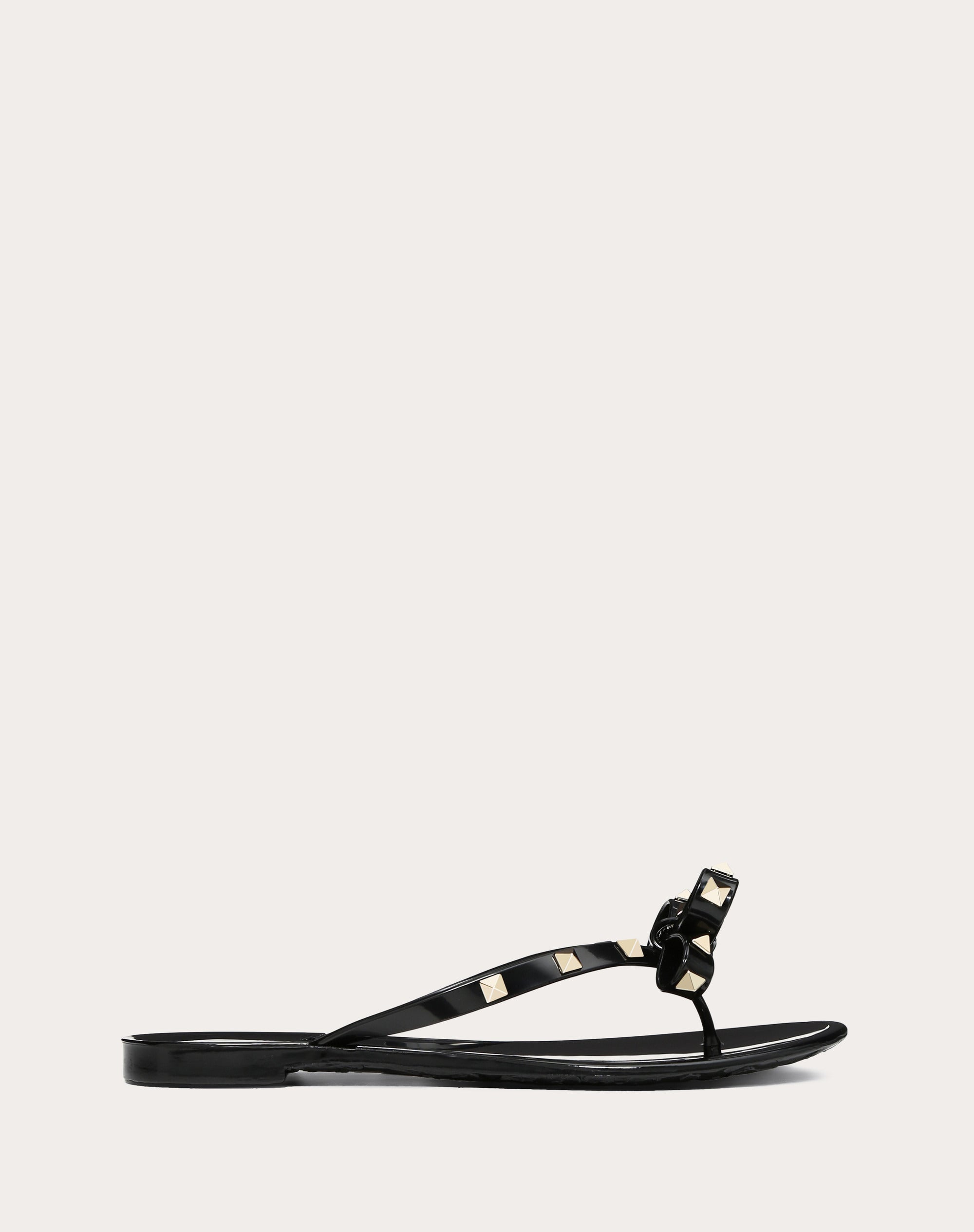New style studded bowknot flat non-slip sandals/slippers