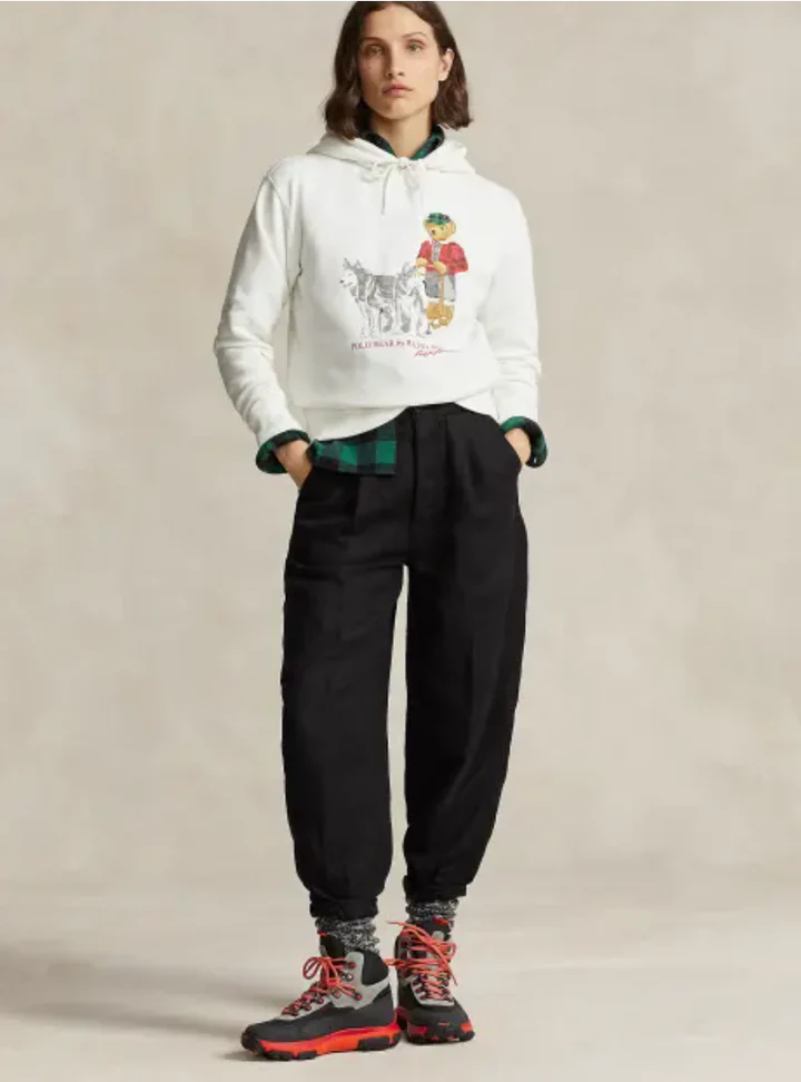 RL Bear Hoodie (Velvet)