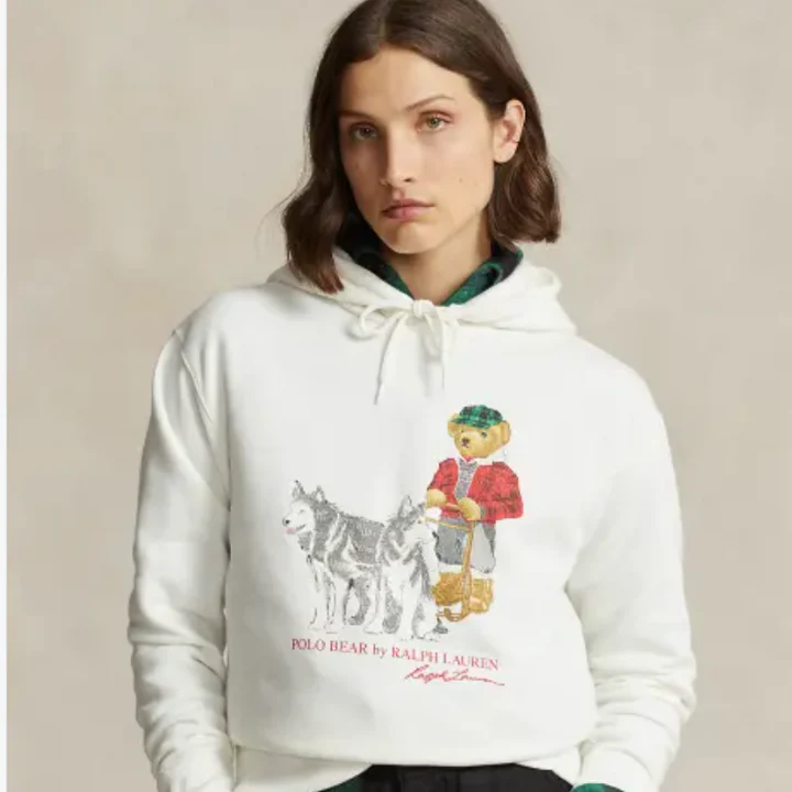 RL Bear Hoodie (Velvet)