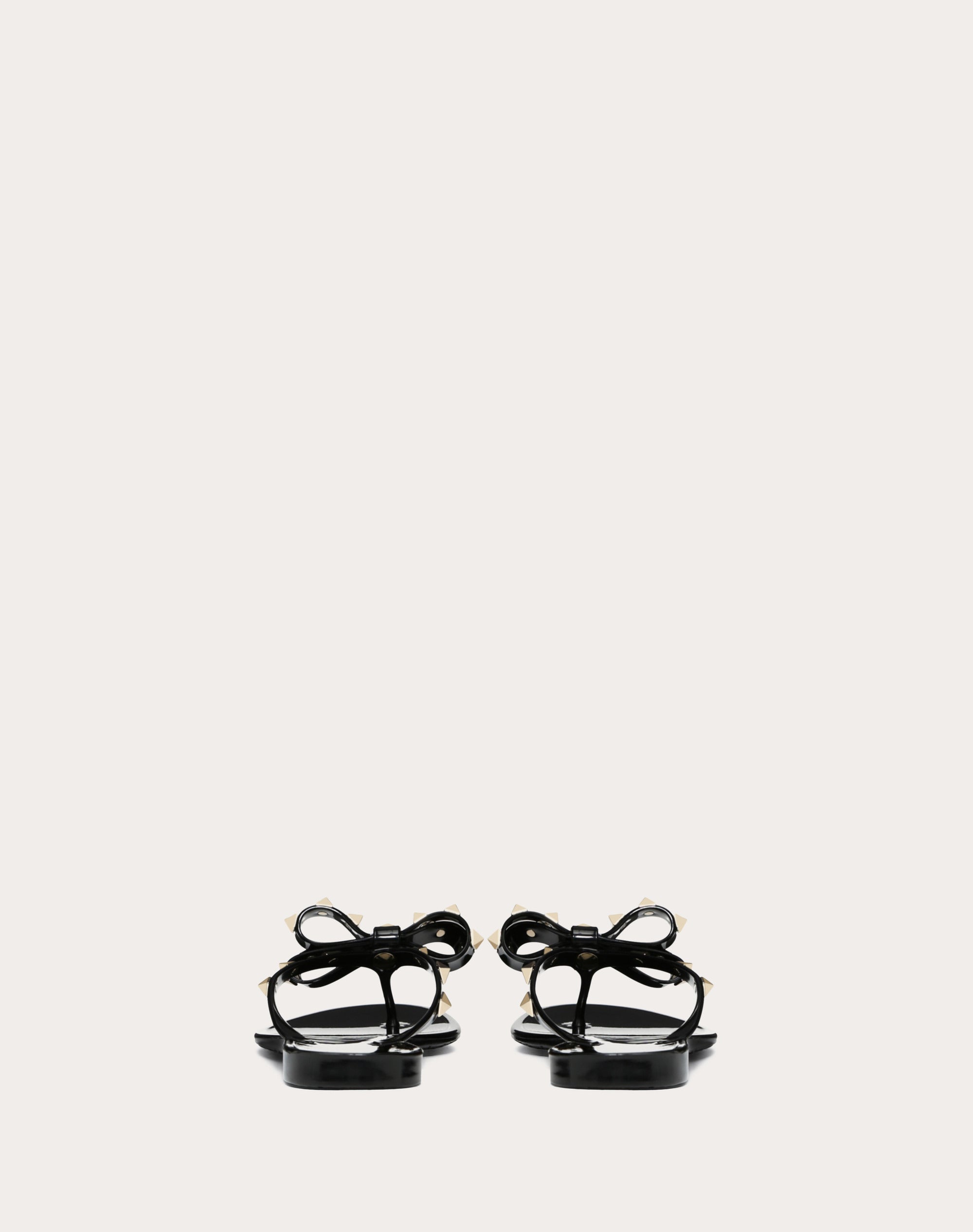 New style studded bowknot flat non-slip sandals/slippers