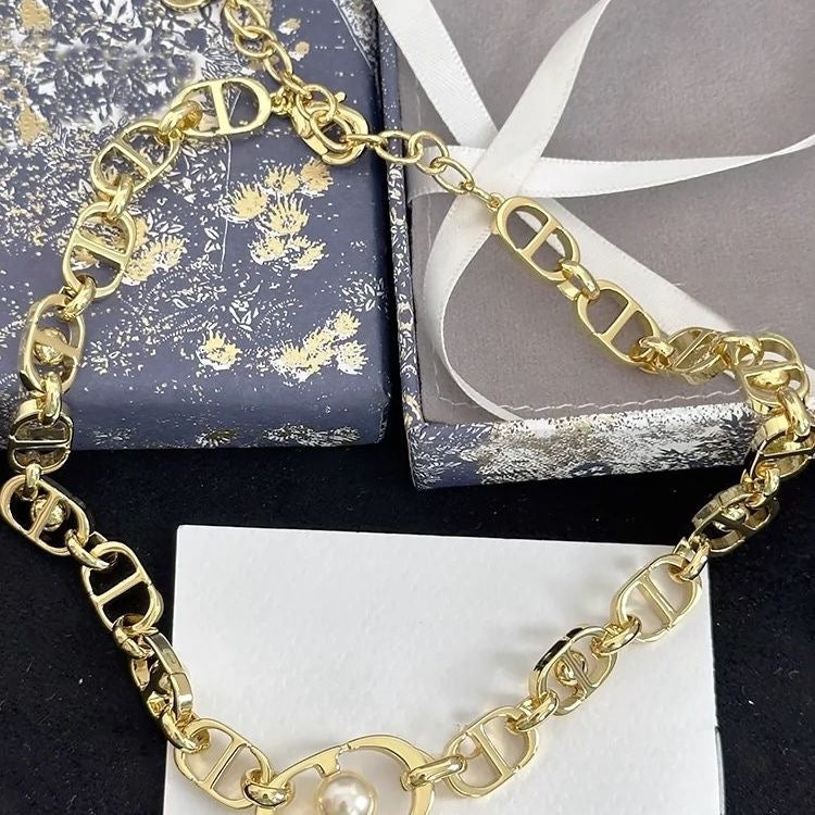 DIA* 24 New CD Pearl Necklace / Bracelet