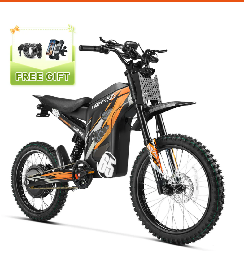 HappyRun Electric Dirt Bike G300 Pro