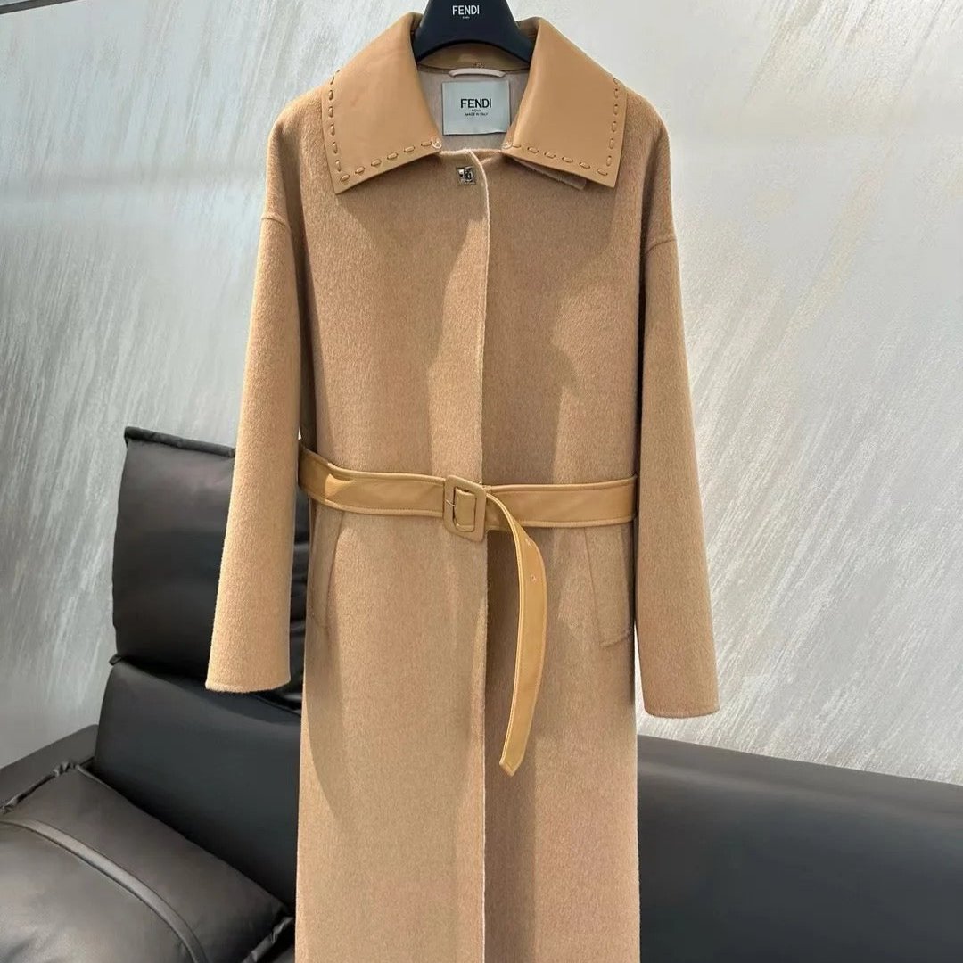 FEN* 24SS Cashmere Coat 1:1 VIP