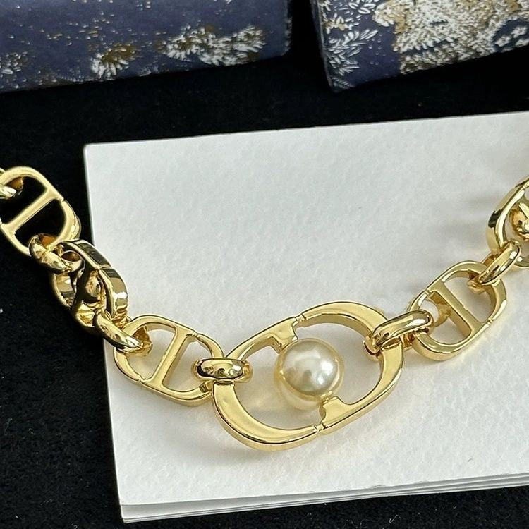 DIA* 24 New CD Pearl Necklace / Bracelet