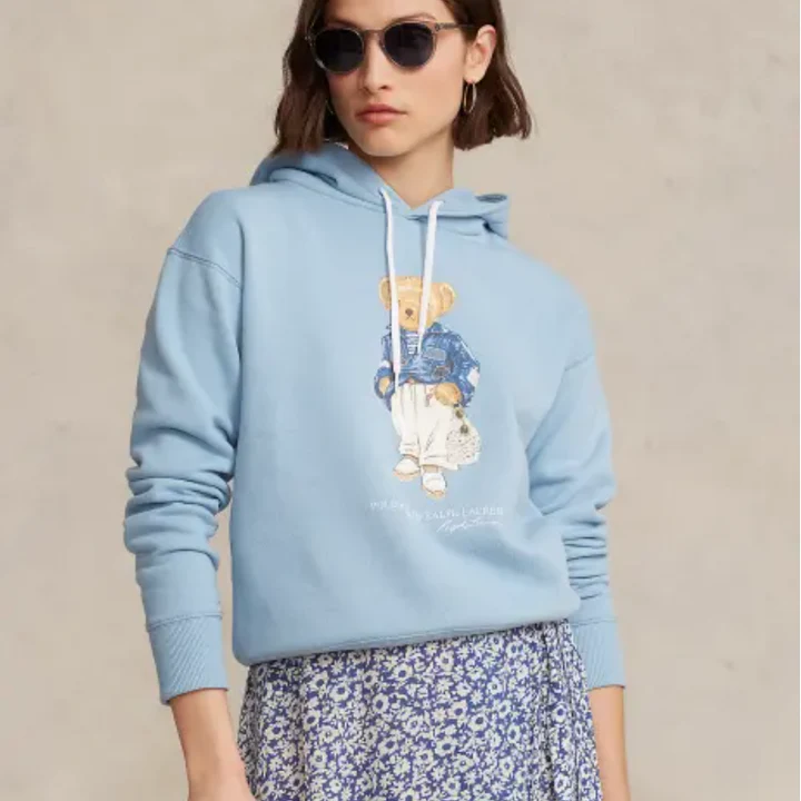 RL Bear Hoodie (Velvet)