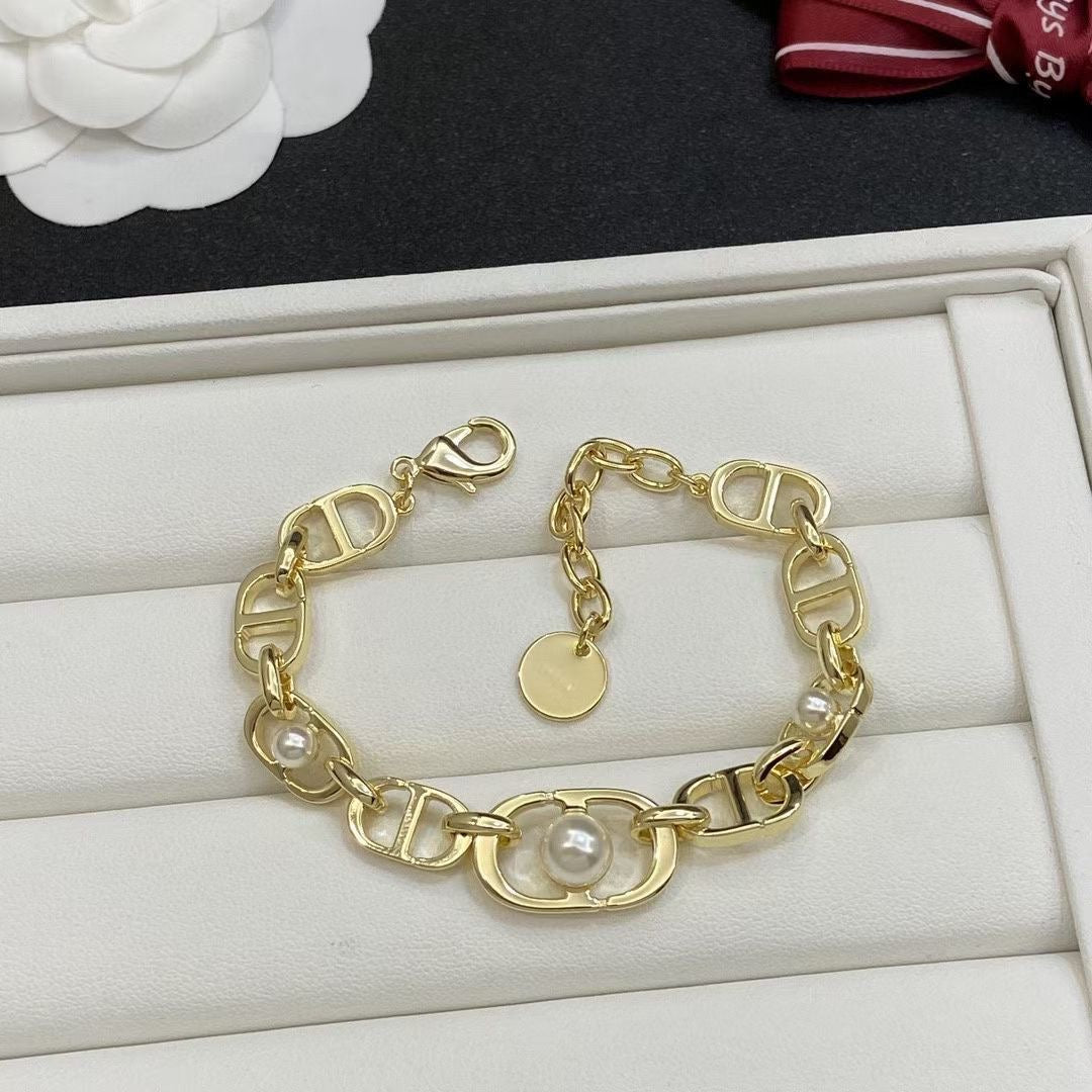 DIA* 24 New CD Pearl Necklace / Bracelet