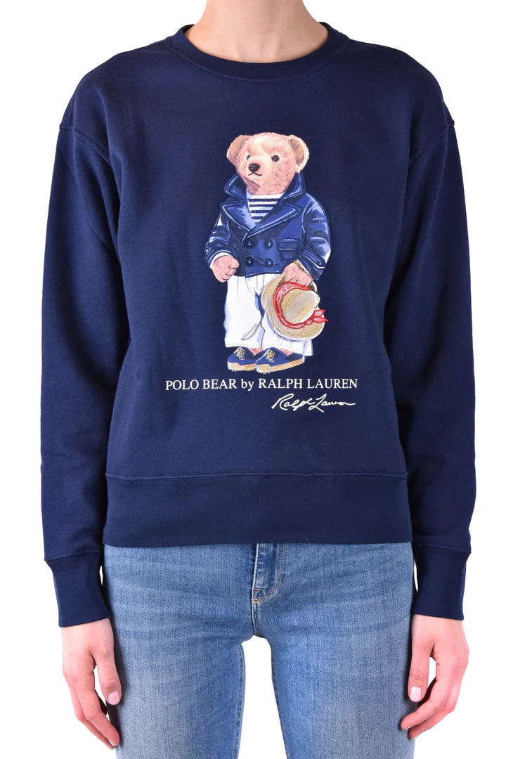 RL Bear Crewneck Sweatshirt (Velvet)