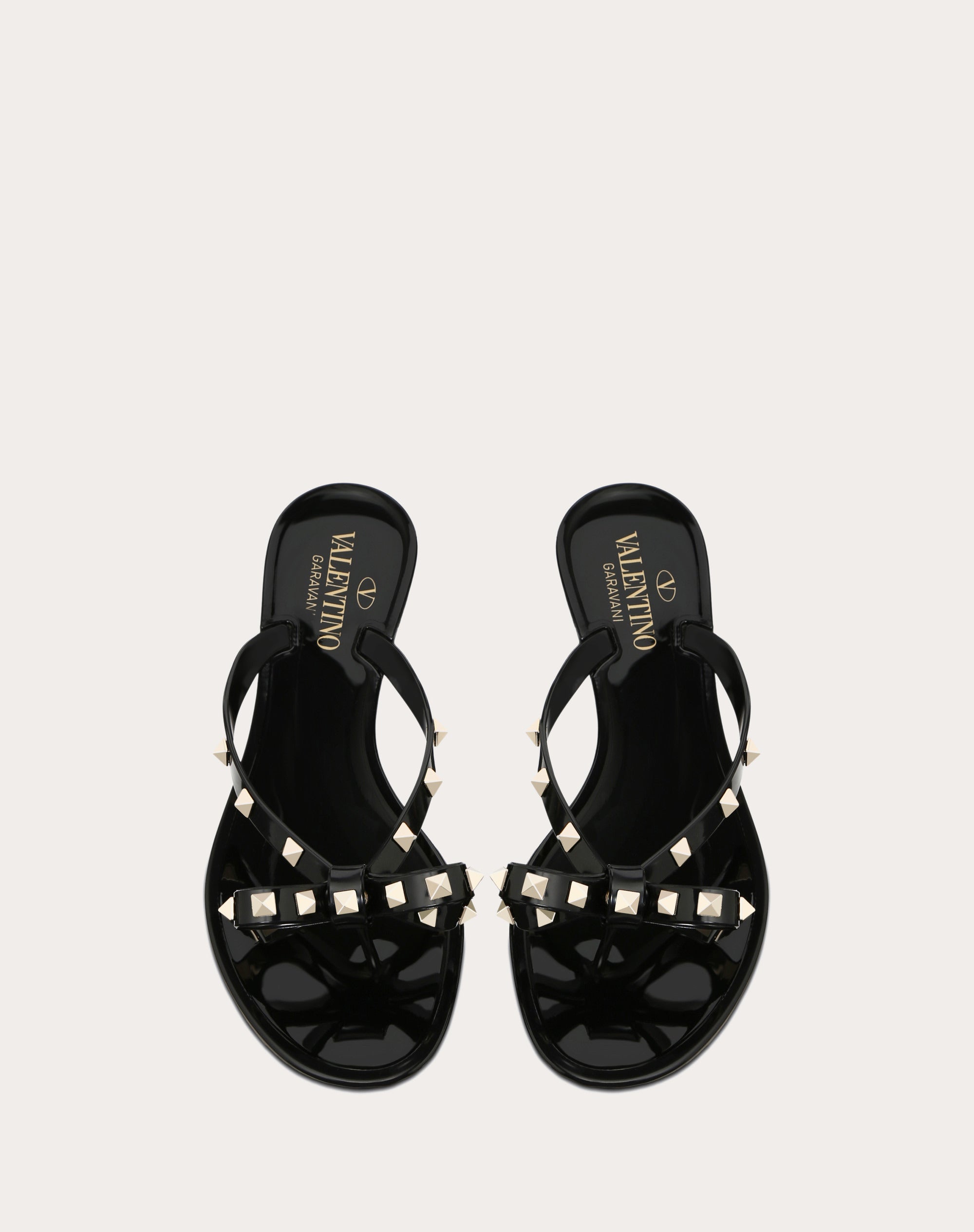 New style studded bowknot flat non-slip sandals/slippers