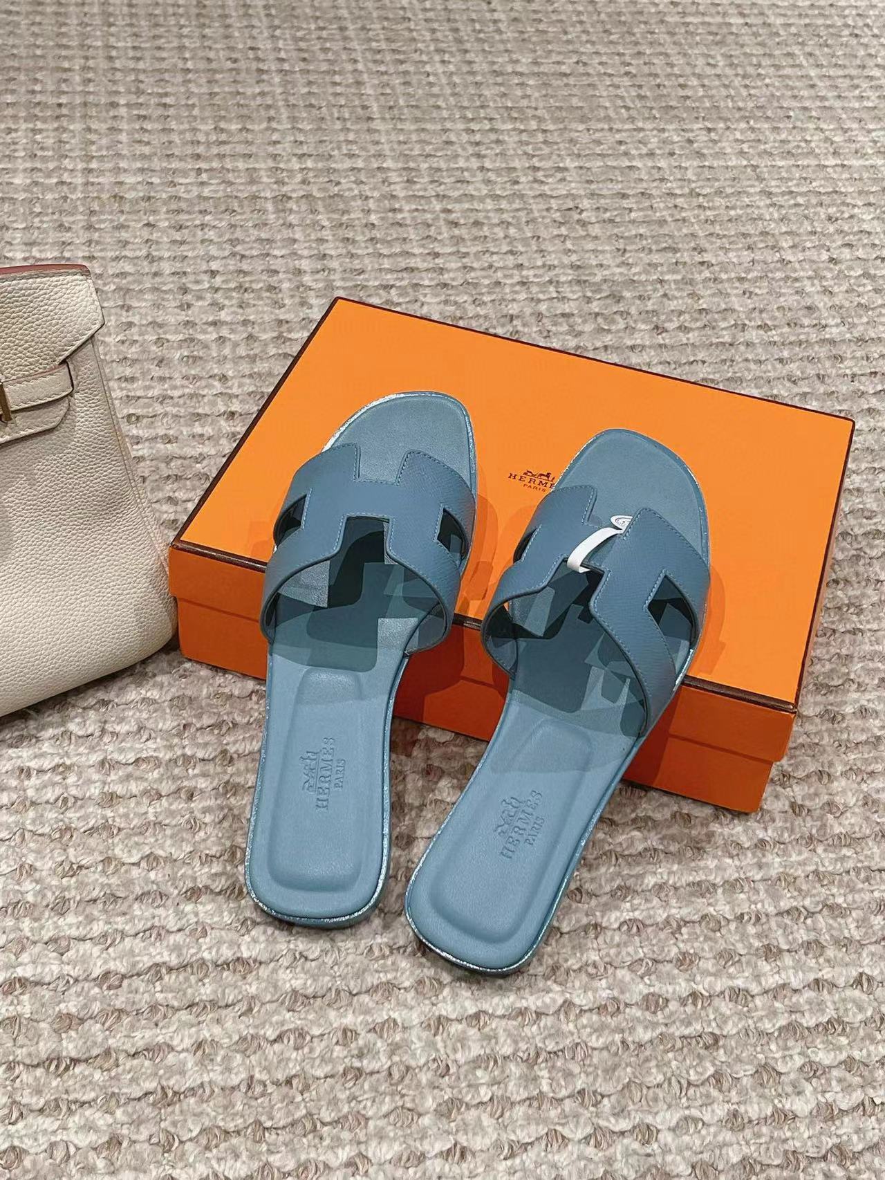 Hermè* new 1:1 vip slippers