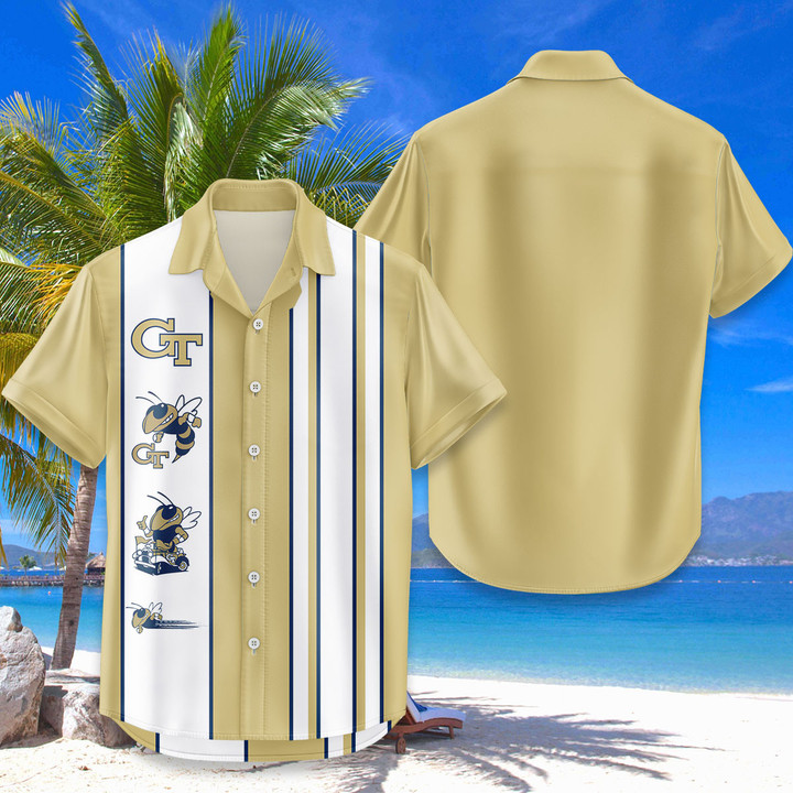 Georgia Tech Yellow Jackets | Hawaiian Shirt Trending Summer