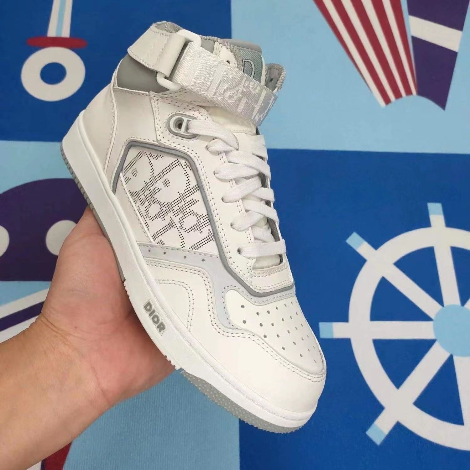 2023 D embroidered sports board shoes