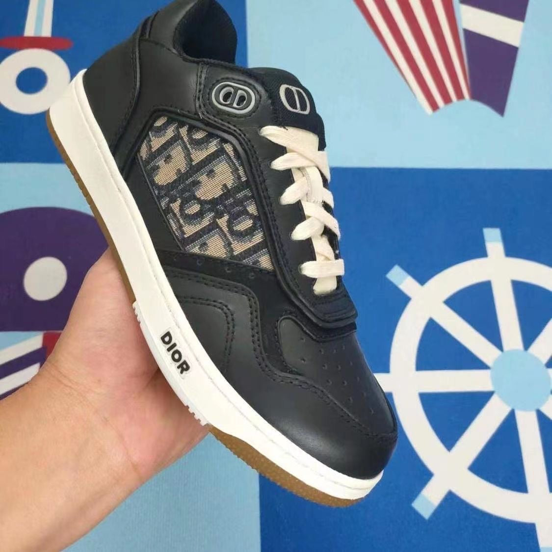 2023 D embroidered sports board shoes